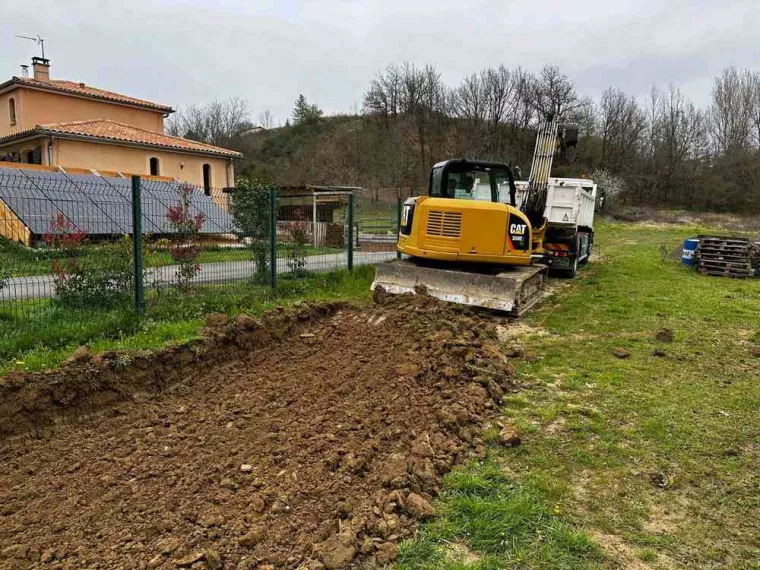 À qui s'adresser pour faire le terrassement de ma maison mitoyenne ? , Carbonne, Garonne TP